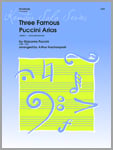 Three Famous Puccini Arias Trombone Solo EPRINT cover Thumbnail